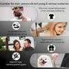 Beard Bib Beard Apron, Beard Catcher for Men Shaving & Trimming, Waterproof Beard Bib Hair Catcher for Sink, Non-Stick Beard Cape with 4 Suction Cups, Grooming Accessories & Gifts for Men Dad Husband view 3