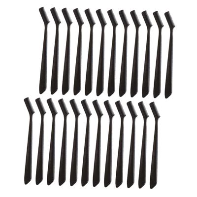 Gogogmee 30pcs Portable Eyebrow Comb and Eyelash Brush Lightweight Small Grooming Tool for Neat Makeup Application Random Color Selection for Home and Travel Use