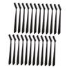 Gogogmee 30pcs Portable Eyebrow Comb and Eyelash Brush Lightweight Small Grooming Tool for Neat Makeup Application Random Color Selection for Home and Travel Use view 1