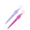 FOYTOKI 3pcs Facial Razor for Women Eyebrow Lightweight Non-Slip Grip for Makeup Bag view 2