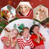 350+ PCS Christmas Temporary Tattoos for Kids, Xmas Santa Claus Snowman Penguin Elk Tattoos Stickers, Christmas Stocking Stuffers Fake Tattoos for Girls Boys, Party Supplies Favors Decors, 36 Sheets view 4