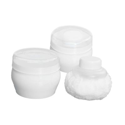 ADOCARN 2sets Powder Puff for Newborn and Boy Girl Soft Body Talcum Powder Puff Convenient Dispenser for after Shower Use for Home Travel