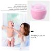 ADOCARN 2sets Talcum Powder Puff Soft Body Powder Applicator for Boy Girl Gentle Non-deforming for Showers Birthdays and Christmas view 2
