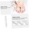 Gogogmee Three-Sided Manual Foot File Durable Callus Remover Tool for Dead Skin Removal Ergonomic Design for Easy Pedicure Use view 3