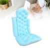 Full Body Bathtub Cushion, Comfortable Slip Support, Filled with Memory Foam Particles, Breathable Mesh Back, Suction Cups, Easy to Clean and Store, for Headrest Neck view 4