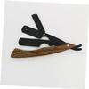 PLAFOPE Straight Razor Knife Holder Men Grooming Tool Barber Razor Stand for Men Space-saving Barber Shop Accessory view 2