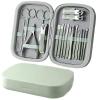 Bustards Nail Clipper Set Nail Clippers Set of Nail Clippers Men's Household Pedicure Original Decoration Foot Skin Scissors Tool Pliers Fingernail Clipper(Green) view 1