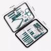 Bustards Nail Clipper Set Nail Clippers Set of Nail Clippers Men's Household Pedicure Original Decoration Foot Skin Scissors Tool Pliers Fingernail Clipper(Green) view 2