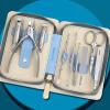 Bustards Nail Clipper Set Nail Clippers Set of Female Nail Clippers Hawkbill Pliers Repair Gray Nail Tools Anti-Splash Nail Groove Special Nail Clippers Fingernail Clipper(Gris) view 4