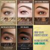 2 in 1 Long-Lasting Eyebrow Pencil and Brow Up-Grade Gel, Light Brown and Brown Shades (4#Black Brown) view 3