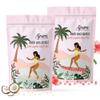 Ajoura Hard Wax Beads 2-Pack:Cream & Rose Wax for Coarse Hair Removal -1lb each view 1