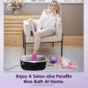 Paraffin Wax Machine for Hand and Feet - ELEGCOV Paraffin Wax Warmer with 8 Packs Lavender Bath Wax Refills KitHand and Foot Moisturizing Care Kit, 4000ml Fast Meltdown Parafin Hot Wax Machine view 2