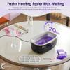 Paraffin Wax Machine for Hand and Feet - ELEGCOV Paraffin Wax Warmer with 8 Packs Lavender Bath Wax Refills KitHand and Foot Moisturizing Care Kit, 4000ml Fast Meltdown Parafin Hot Wax Machine view 4