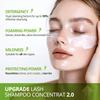 ACTROL Eyelash Shampoo Concentrate 100ml Lash Cleanser Concentrate Lash Wash Concentrate Upgrade Shampoo for Lashes DIY Eyelash Extensions Shampoo Gardenia view 2