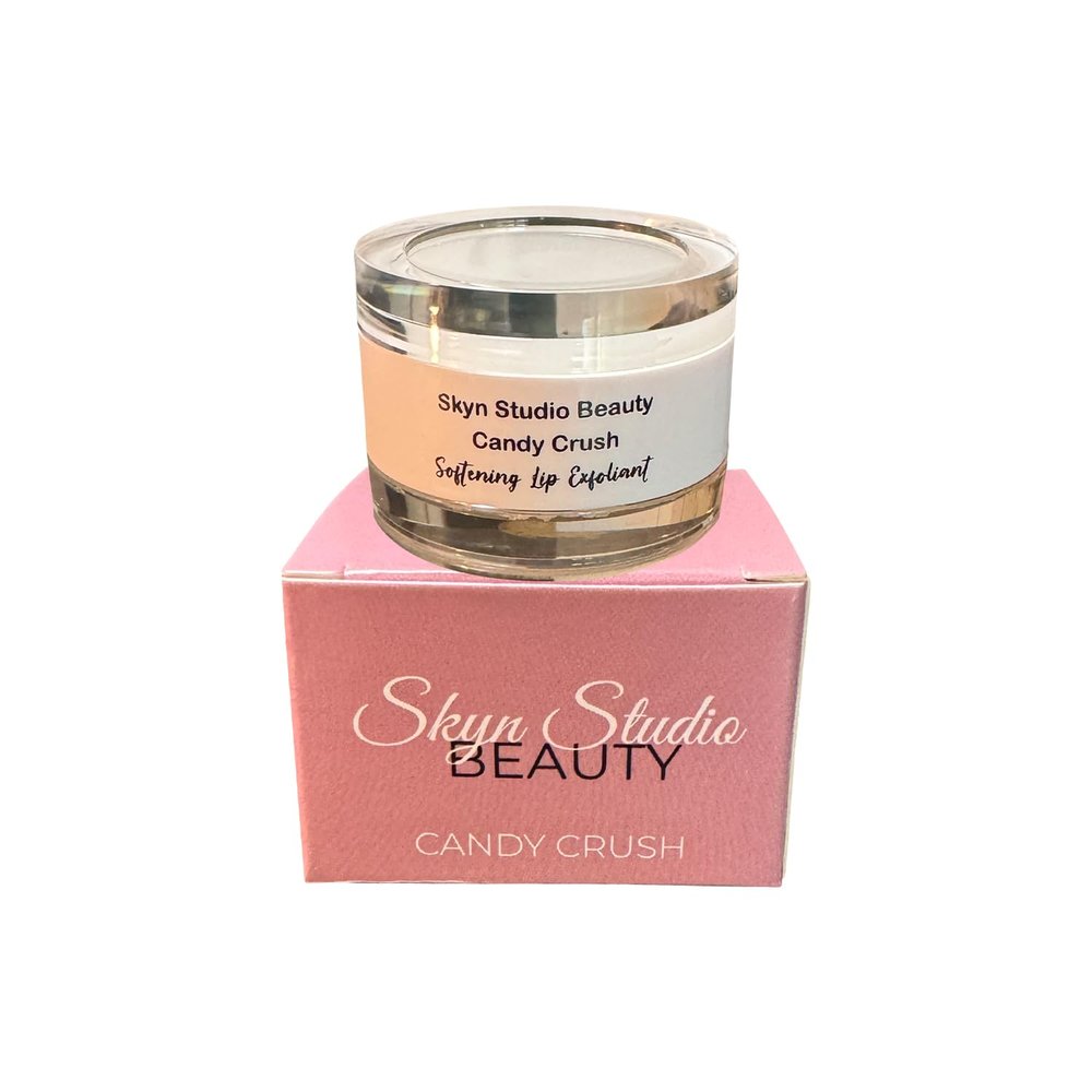 SKYN STUDIO BEAUTY Lip Care, 2-in-1 Lip Scrub and Mask, Vanilla Flavor Softening Lip Exfoliant and Reviving Lip Mask, Gently Exfoliates and Deeply Hydrates Lip Treatment Balm, Vegan