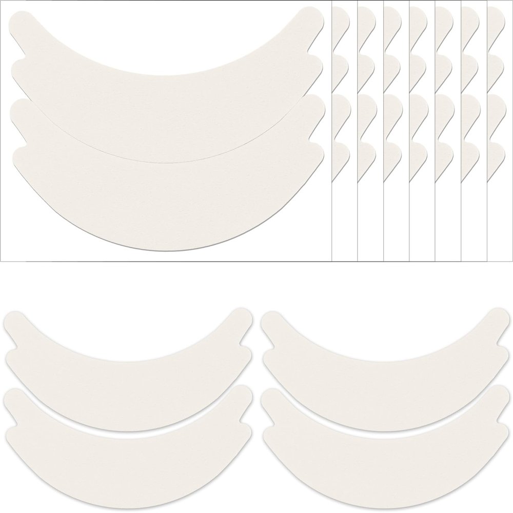 200 PCS Foam Eye Pads for Lash Extensions Lint Free Lash Lift Pads Eyelash Extension Supplies Waterproof Eyelash Tapes Soft Under Eyes Pad Fit Most Eyes Shape