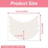 200 PCS Foam Eye Pads for Lash Extensions Lint Free Lash Lift Pads Eyelash Extension Supplies Waterproof Eyelash Tapes Soft Under Eyes Pad Fit Most Eyes Shape view 2