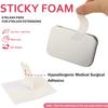 200 PCS Foam Eye Pads for Lash Extensions Lint Free Lash Lift Pads Eyelash Extension Supplies Waterproof Eyelash Tapes Soft Under Eyes Pad Fit Most Eyes Shape view 3