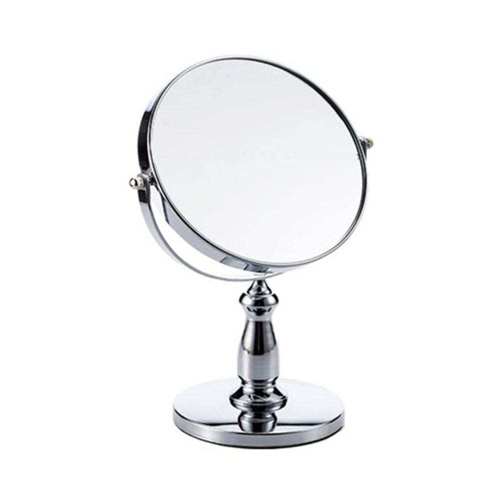Desktop Magnified Princess Double-Sided High-Definition Glass Bathroom Student Dormitory Portable Makeup Mirrors(13.5 * 32.5Cm Argento)/D/13.5 * 32.5Cm