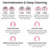 UNOISETION Diamond Microdermabrasion Machine, Portable Blackhead Remover Pore Vacuum, Dermabrasion Facial Machine for Exfoliation & Blackhead Removal view 3