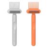 Beaupretty 2pcs Hair Brush Cleaner Tool Comb Cleaning Brush Dual for Efficient Hair Removal Sturdy view 1