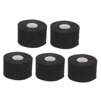FOYTOKI 5rolls Stain Scarf Neck Duster for Barber Wrap Hair Cape Disposable Neck Strip Paper Covering
