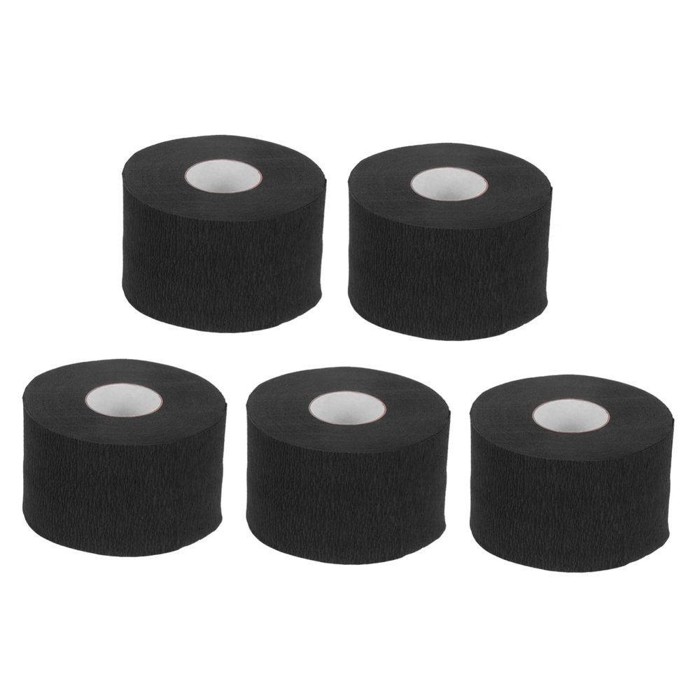 FOYTOKI 5rolls Stain Scarf Neck Duster for Barber Wrap Hair Cape Disposable Neck Strip Paper Covering