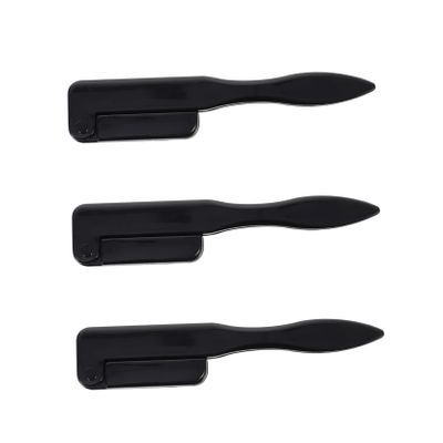VINTORKY 3pcs Folding Eyelash Brush Comb Brow Comb for Eyebrows Lash Brushes Curler Mascara Beauty Tool