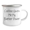 Barber Power Morning Coffee Gifts from Men to Barbers for Christmas view 2