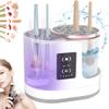 AOOFCMLLC Makeup Brush Cleaner 3 in 1 Electric Makeup Brush Cleaner and Dryer, Automatic Makeup Brush Cleaner Machine with Multi-Hour Drying Settings, Portable Design for All Makeup Brush Types view 1
