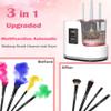 AOOFCMLLC Makeup Brush Cleaner 3 in 1 Electric Makeup Brush Cleaner and Dryer, Automatic Makeup Brush Cleaner Machine with Multi-Hour Drying Settings, Portable Design for All Makeup Brush Types view 2