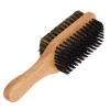 Beard Brush, Easy to Carry Easy to Control the Brush Beard Comb Rubber Wooden Handle for Men for Maintenance view 2