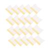 FOYTOKI 400pcs Lash Remover Pads Lash Extension Strip Removal Beauty Eyelash Grafting Tools Cotton Ovals for Salon Home Use view 1