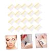 FOYTOKI 400pcs Lash Remover Pads Lash Extension Strip Removal Beauty Eyelash Grafting Tools Cotton Ovals for Salon Home Use view 3