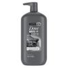 DOVE MEN + CARE Body and Face Scrub Charcoal + Clay Body Wash for Men with 24-Hour Nourishing Micromoisture Technology 30 oz view 1