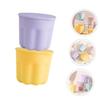 ADOCARN 2sets Makeup Brush Cleaning Bowl Silicone Cleansing Boxes for Care Compact Design Versatile Drying Rack Non-deforming Gentle Bristles view 2