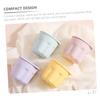 ADOCARN 2sets Makeup Brush Cleaning Bowl Silicone Cleansing Boxes for Care Compact Design Versatile Drying Rack Non-deforming Gentle Bristles view 4