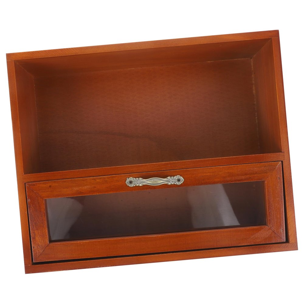 ADOCARN Tabletop Wood Organizers Desktop Organizers Drawer Makeup Storage Holder