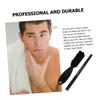 HAPINARY Beard Pencil Filler Brush Set with Mustache Shaping Tool for Men Dual-ended Design for Precise Beard Styling and Filling Soft Bristles for Easy Application Deep Brown Color view 2
