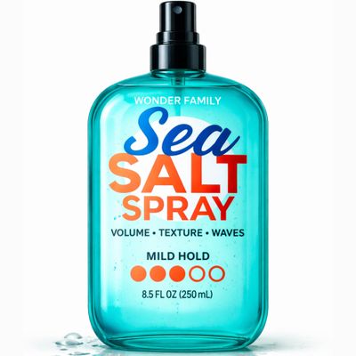 Sea Salt Spray Wave Activator & Texture Spray for Hair Volume Texturizing Hair Mist & Curl Refresher for Men & Women Travel Size Hairspray Extra Hold Volumizer & Strong Holding for Styling