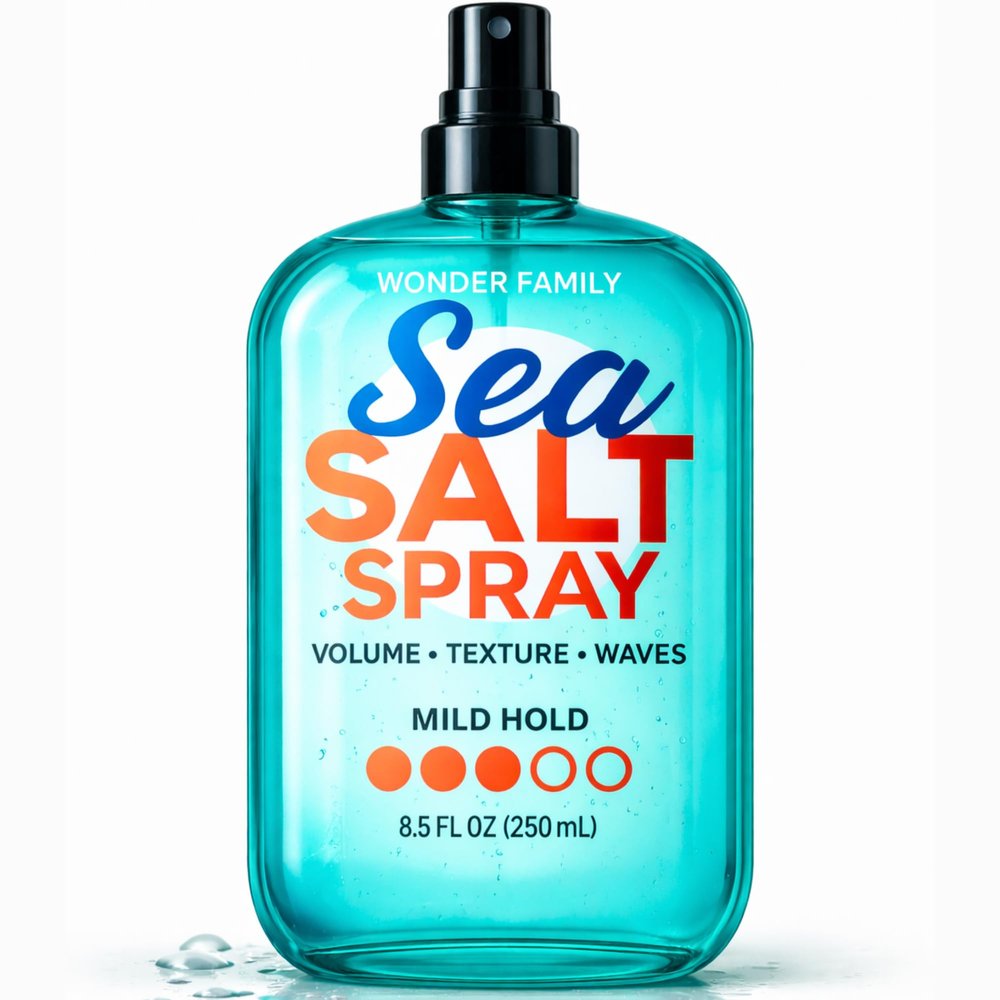 Sea Salt Spray  Wave Activator & Texture Spray for Hair Volume  Texturizing Hair Mist & Curl Refresher for Men & Women  Travel Size Hairspray Extra Hold Volumizer & Strong Holding for Styling