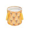 Collapsible Foot Bath Tub - Portable Spa Basin with Handle, Water Bucket for Camping and Outdoor Use(Yellow) view 1
