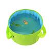 15L Collapsible Foot Basin Portable Durable Camping Water Bucket Foldable Travel Foot Soak Wash Basin with Handle(Green) view 3