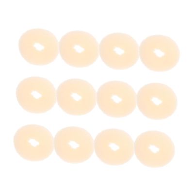 ADOCARN 12pcs Girls Bun Hair Shaper Donut Bun Maker Hair Curler Braider for Fine