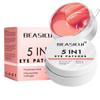 BEASICUI Vitamin C Serum for face and Under Eye Patches, 5 in 1 Anti aging Face Serum, Dark Circles and Pufffy Eyes (Bundle Offer) view 3