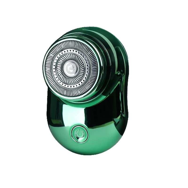 Electric Foil Shaver Efficient USB Rechargeable Wet Dry Shave for Men's Grooming Blue (Green)