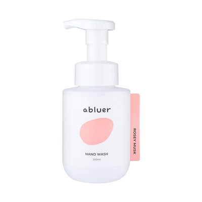 abluer Hand Wash, Rosy Musk, 10.14 oz, Moisturizing Liquid Hand Soap