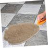 ADOCARN Exfoliating Silicone Back Scrubber with Suction Cups Hands Bath Tool for Men and Women Non-Slip Design for Cleaning of Back and Feet Easy to Install and Use Shower view 3