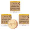 Niyok Natural Cosmetics 2-in-1 Solid Shampoo + Conditioner Bar, Vitamina Scent, 80g, 3-Pack view 1
