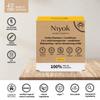 Niyok Natural Cosmetics 2-in-1 Solid Shampoo + Conditioner Bar, Vitamina Scent, 80g, 3-Pack view 3